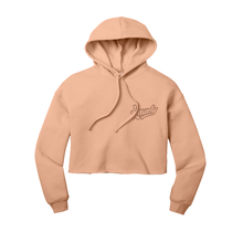 Load image into Gallery viewer, Knurly Barbell Crew Cropped Hoodie - Knurly Designs