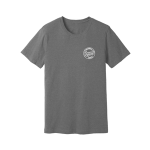 #SCALETHERUN - Grey Unisex T-shirt - Knurly Designs